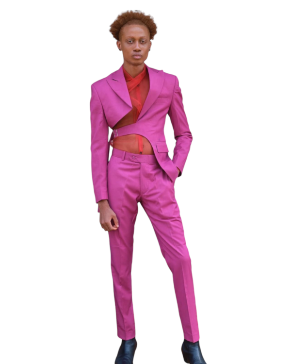 The ‘Fuschia Eclipse’ Suit